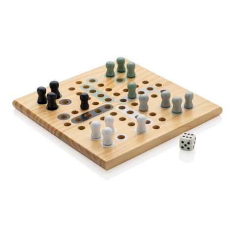 Jeu de ludo en bois Claire marron | sans marquage | non disponible | non disponible