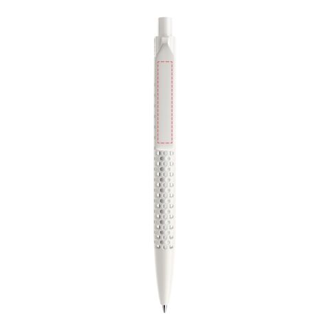 Prodir QS40 stylo à bille à poussoir mat blanc | non disponible | sans marquage