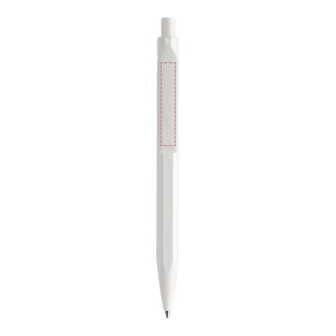 Prodir QS50 stylo à bille à poussoir mat blanc | non disponible | sans marquage