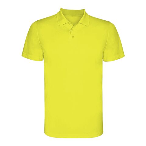 Polo sport Monzha à manches courtes pour homme Standard | Fluor Yellow | roly-3XL | sans marquage | non disponible | non disponible | non disponible
