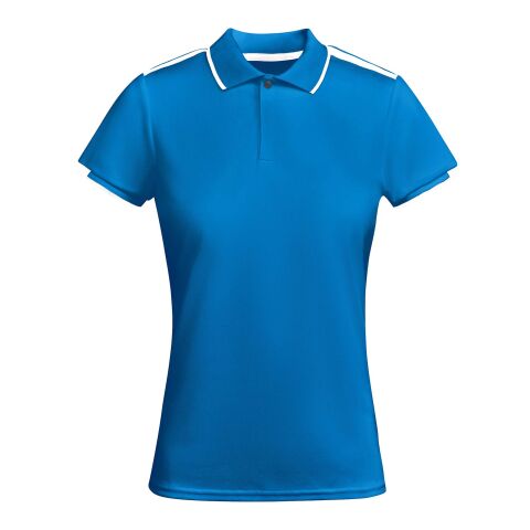 Polo de sport Tamil à manches courtes pour femme Standard | Bleu royal-Blanc | roly-M | sans marquage | non disponible | non disponible | non disponible