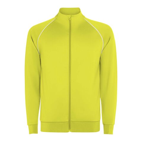 Sweat-shirt pour homme Valier à fermeture éclair intégrale Fluor Yellow | 3XL
