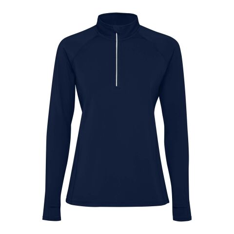 Sweatshirt Estambul à manches longues et demi-zip pour femme Standard | Navy Blue | roly- | sans marquage | non disponible | non disponible | non disponible