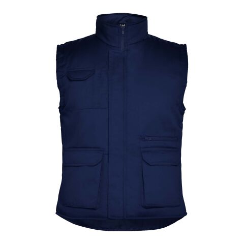 Gilet de travail polyvalent à col montant Amanzor Standard | Navy Blue | 2XL | sans marquage | non disponible | non disponible | non disponible