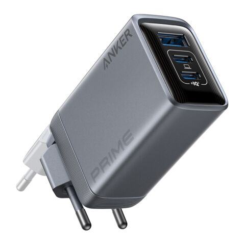Chargeur 3 ports, GaN, 100W Anker Prime gris