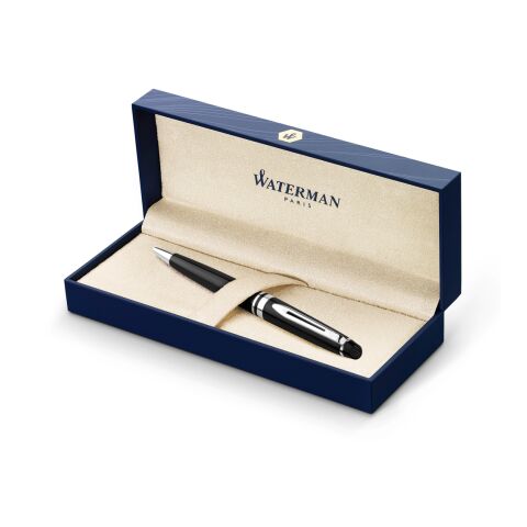 Waterman Stylo noir modèle EXPERT CT argent