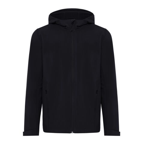 Veste homme soft shell en polyester recyclé Iqoniq Makalu noir | XL | sans marquage | non disponible | non disponible | non disponible