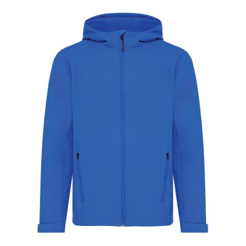 Veste homme soft shell en polyester recyclé Iqoniq Makalu bleu royal | XL | sans marquage | non disponible | non disponible | non disponible