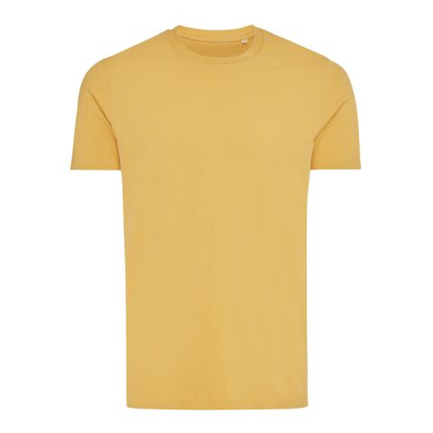 T-shirt en coton recyclé Iqoniq Bryce jaune ocre | XXL | sans marquage | non disponible | non disponible | non disponible