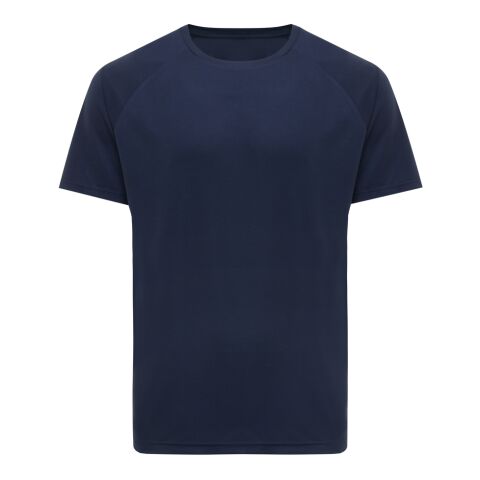 T-shirt sport séchage rapide polyester recyclé Iqoniq Tikal bleu marine | S | sans marquage | non disponible | non disponible