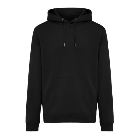 Sweat à capuche en coton recyclé IQONIQ Joshua noir | XL