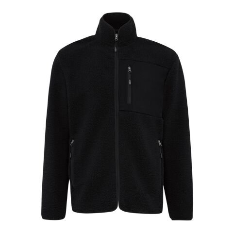 Sherpa en polyester recyclé Iqoniq Diran noir | XXXL | sans marquage | non disponible | non disponible | non disponible