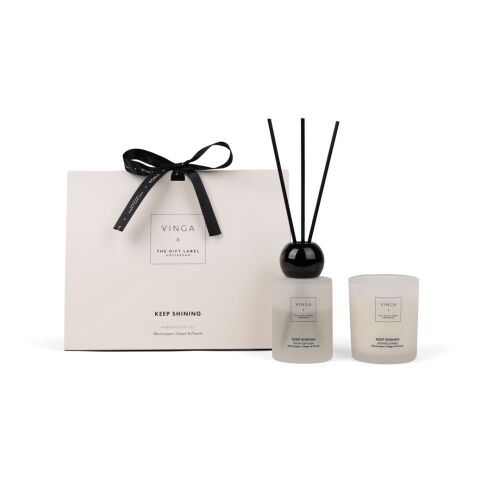 Coffret cadeau d'ambiance VINGA x TGL blanc