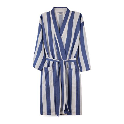 VINGA Peignoir S/M hammam GRS Ornos bleu-blanc | sans marquage | non disponible | non disponible | non disponible