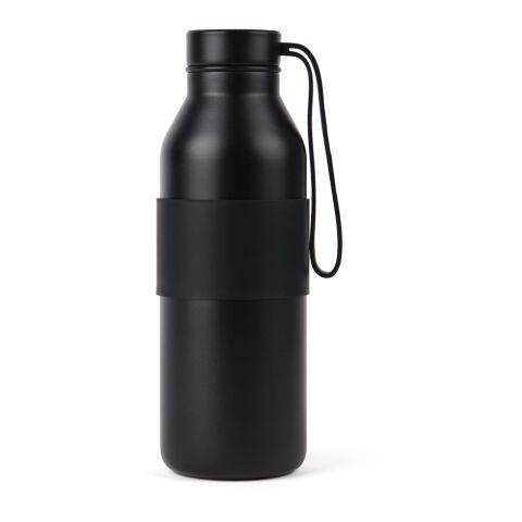 VINGA Bouteille Iso avec dragonne 500ml Niro en acier RCS noir
