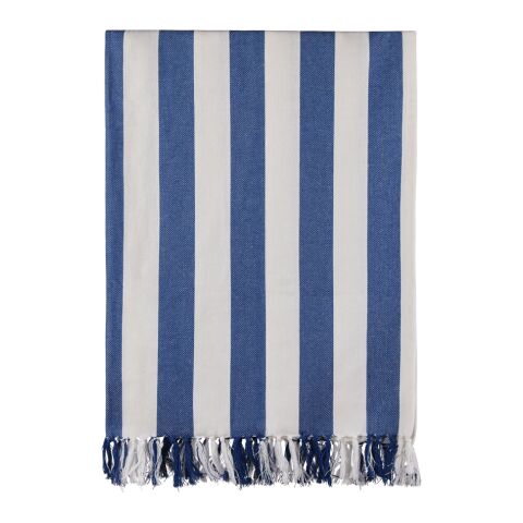 VINGA Serviette hammam XXL Ornos GRS bleu-blanc | sans marquage | non disponible | non disponible | non disponible