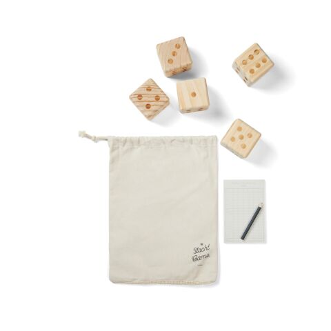 VINGA Jeu de yacht/dés marron | sans marquage | non disponible | non disponible