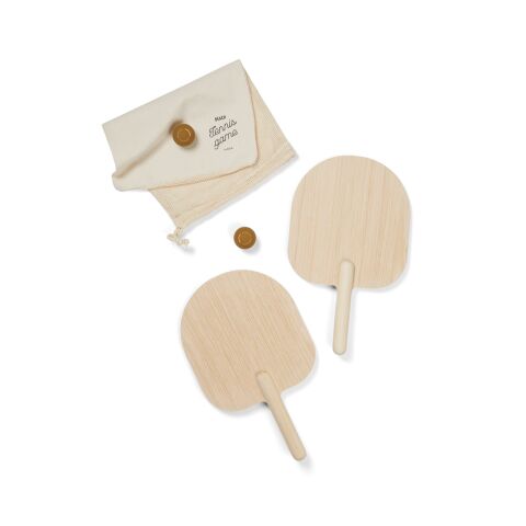 VINGA Jeu de tennis de plage Miro marron | sans marquage | non disponible | non disponible