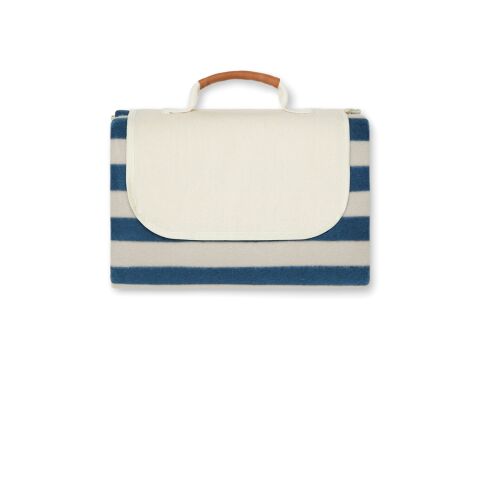 VINGA Petite couverture pique-nique en rPET GRS Alba bleu | sans marquage | non disponible | non disponible | non disponible