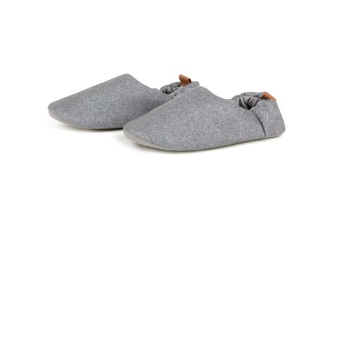 VINGA Chaussons doux en rPET RCS S/M Moulton gris-Gris Granit | sans marquage