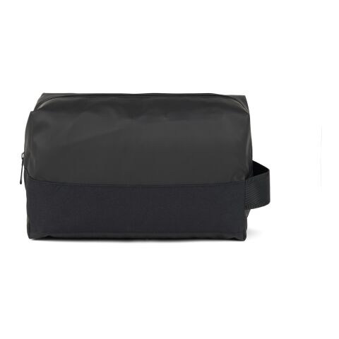 VINGA Trousse de toilette en polyester recyclé GRS Livorno noir | sans marquage | non disponible | non disponible