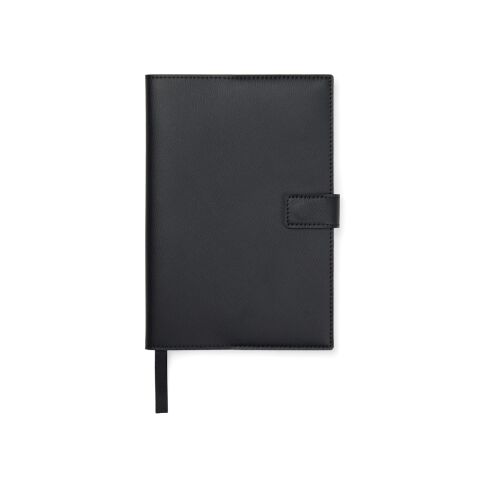 VINGA Carnet A5 en polyester recyclé RCS Timo noir | sans marquage | non disponible | non disponible