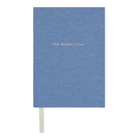 VINGA One memory a day Journal intime en papier recyclé GRS bleu | sans marquage | non disponible | non disponible