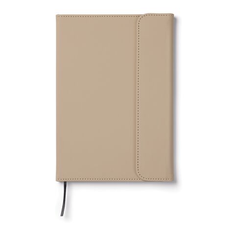 VINGA Carnet A5 en papier et PU certifié GRS Baltimore greige | sans marquage | non disponible | non disponible
