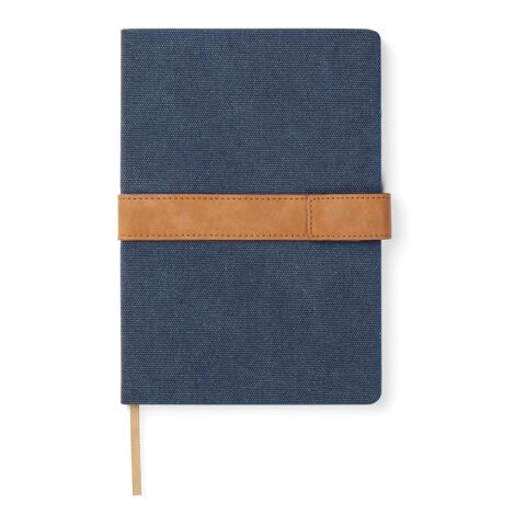 VINGA Carnet de notes en toile recyclée RCS Bosler bleu marin