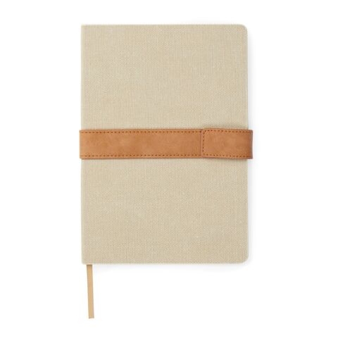 VINGA Carnet de notes en toile recyclée RCS Bosler marron | sans marquage | non disponible | non disponible