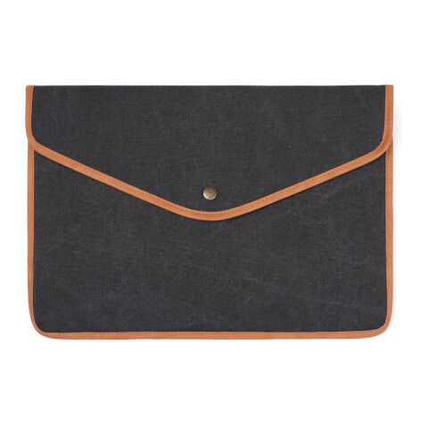 VINGA Bosler Housse ordinateur 14&quot; en toile recyclée GRS noir | sans marquage | non disponible | non disponible