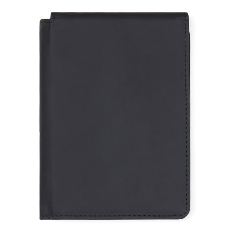 VINGA Baltimore Etui passeport anti-RFID en PU recyclé RCS noir | sans marquage | non disponible | non disponible