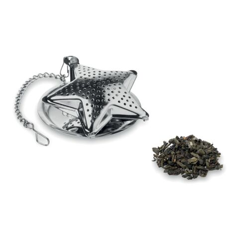 Infuseur de thé étoile argent mate | sans marquage | non disponible | non disponible