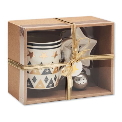 Tasse, soucoupe et infuseur multicolore | sans marquage | non disponible | non disponible | non disponible