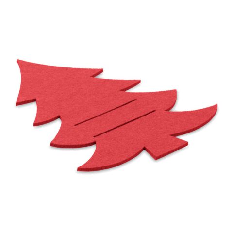 4 portes couverts  feutre RPET rouge | sans marquage | non disponible | non disponible | non disponible