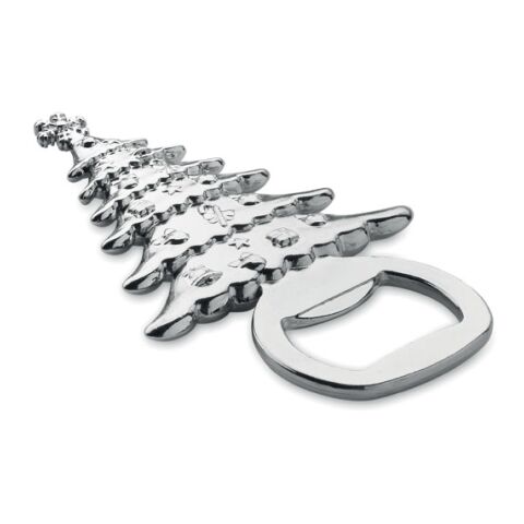 Décapsuleur motif Noël argent mate | sans marquage | non disponible | non disponible