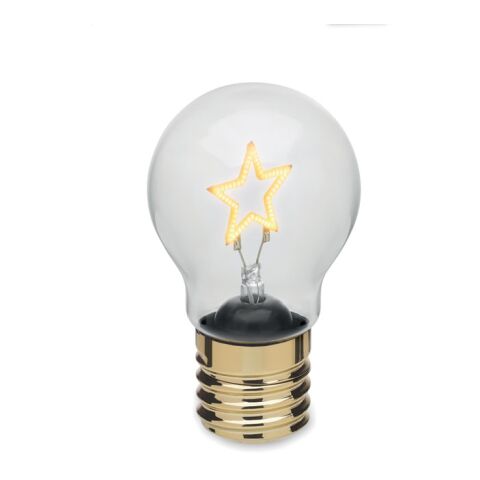 Ampoule LED décorative jaune