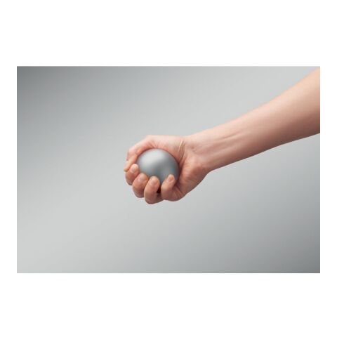 Balle antistress argent mate | sans marquage | non disponible | non disponible