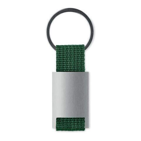 Porte-clés rectangulaire Vert foncé | sans marquage | non disponible | non disponible | non disponible