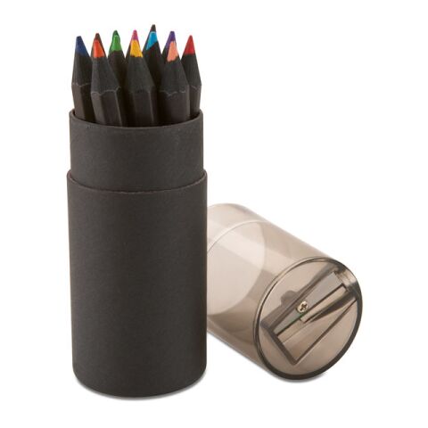 12 crayons noirs avec taille crayon noir | sans marquage | non disponible | non disponible | non disponible