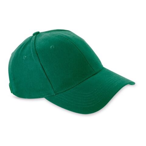 Casquette base-ball en coton vert | sans marquage | non disponible | non disponible | non disponible