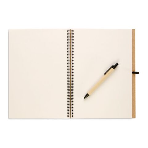 Carnet de note recyclé noir | sans marquage | non disponible | non disponible | non disponible