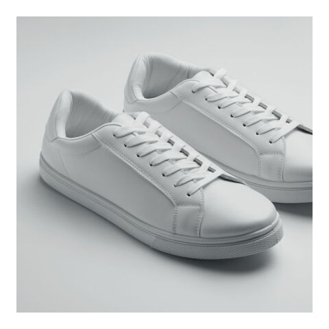 Baskets en PU Taille 42 blanc | sans marquage | non disponible | non disponible | non disponible