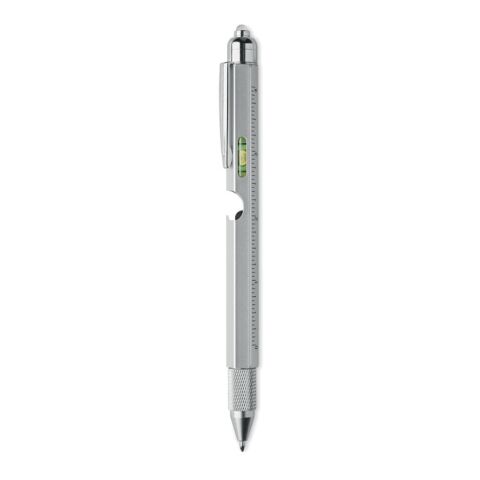 Stylo Niveau et lampe argent mate | sans marquage | non disponible | non disponible