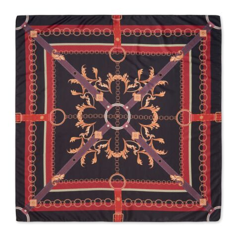 Châle en polyester recyclé noir | sans marquage | non disponible | non disponible | non disponible