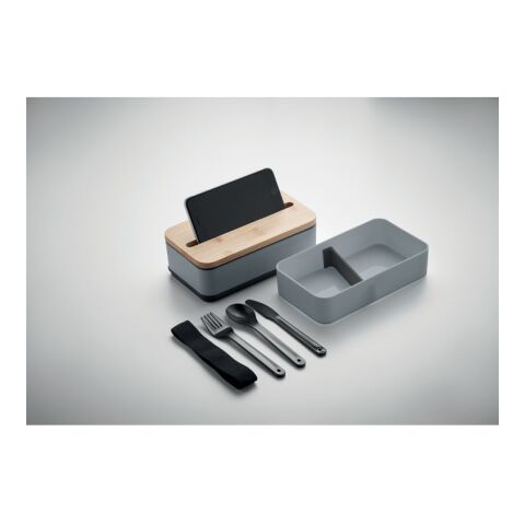 Lunchbox en PP recyclé petrole | sans marquage | non disponible | non disponible | non disponible