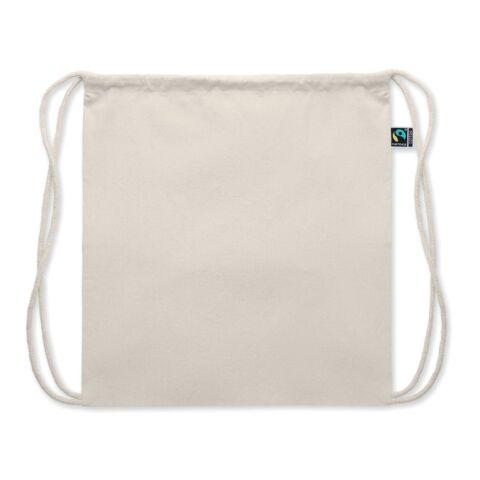 Sac à cordon commerce équitable beige | sans marquage | non disponible | non disponible | non disponible