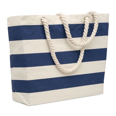 Sac de plage en coton 220 gr/m² bleu | sans marquage | non disponible | non disponible | non disponible