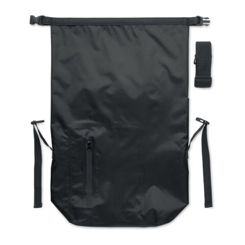 Sac à dos enroulable étanche noir | sans marquage | non disponible | non disponible | non disponible