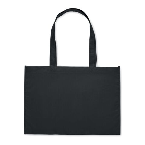 Sac shopping en RPET non tissé noir | sans marquage | non disponible | non disponible | non disponible
